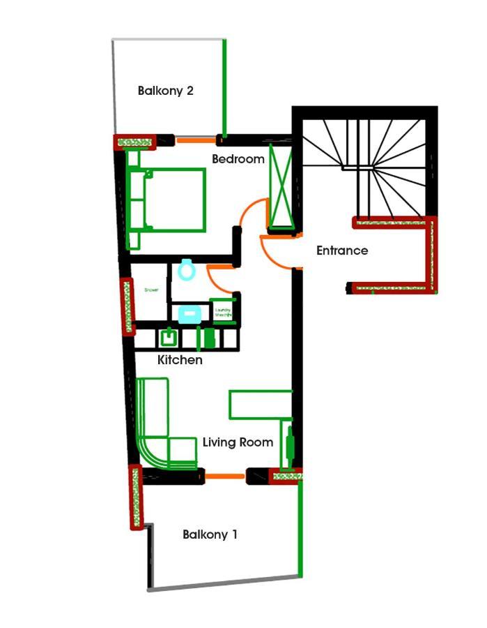 Ferienwohnung Plato 42 Kalamata Exterior foto